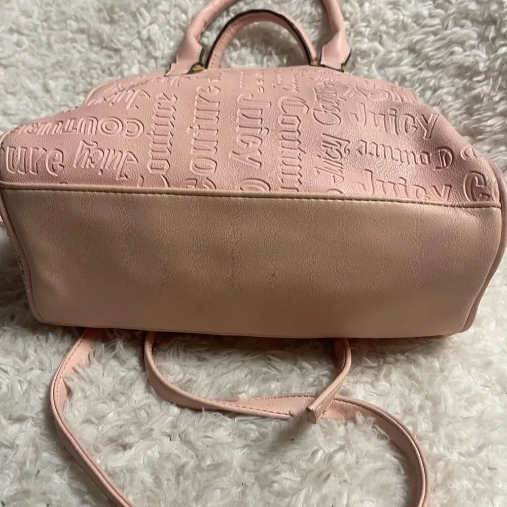 NWT Juicy Couture dusty blush addicted to love  Synthetic satchel/crossbody bag